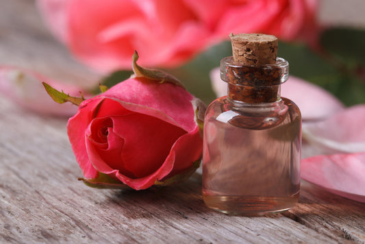 Is rose water effective against acne?
